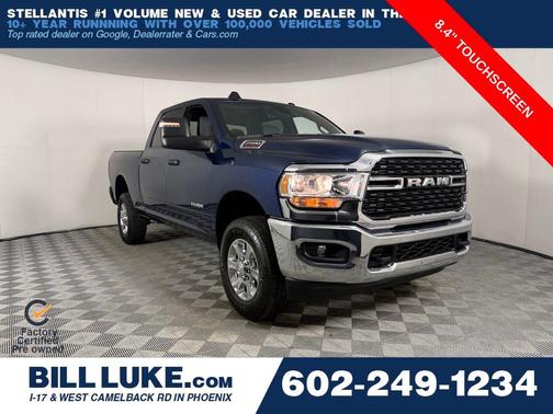 Patriot Blue Pearlcoat 2024 RAM 2500 Big Horn Crew Cab 4x4 6'4' Box
