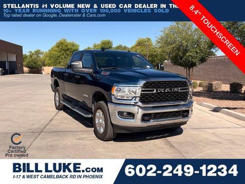Patriot Blue Pearlcoat 2024 RAM 2500 Big Horn Crew Cab 4x4 6'4' Box