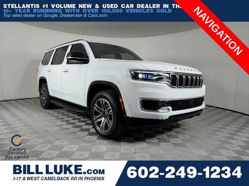 Bright White Clearcoat 2025 Jeep Wagoneer 4x4