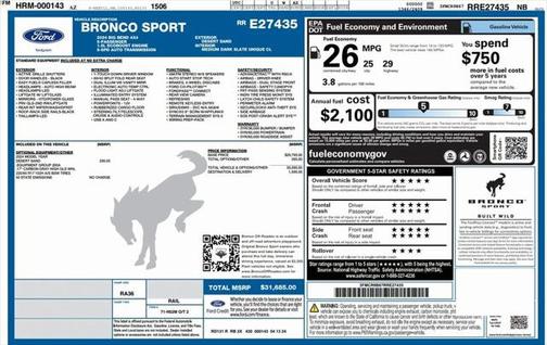 2024 Ford Bronco Sport Big Bend