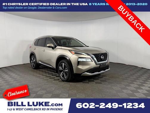 Champagne Silver Metallic 2023 Nissan Rogue Platinum