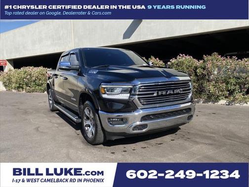 Diamond Black Crystal Pearlcoat 2020 RAM 1500 Laramie