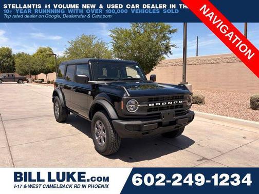 Shadow Black 2025 Ford Bronco Big Bend