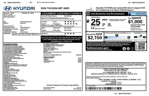2024 Hyundai TUCSON XRT