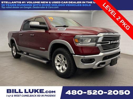 Delmonico Red Pearlcoat 2019 RAM 1500 Laramie