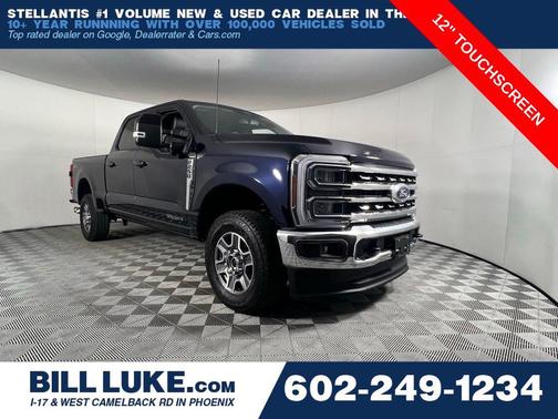 Antimatter Blue Metallic 2024 Ford F-250 Lariat