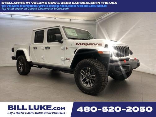 Bright White Clearcoat 2026 Jeep Gladiator Mojave X 4x4
