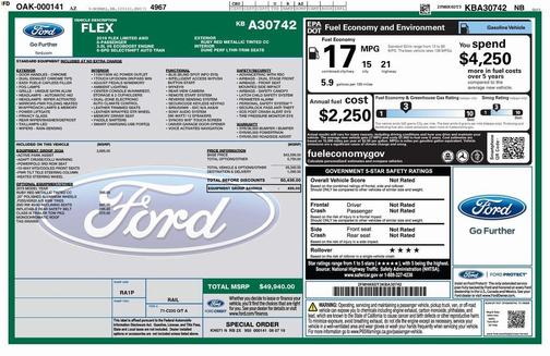 2019 Ford Flex Limited w/EcoBoost
