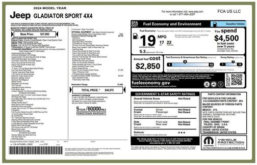 2024 Jeep Gladiator Nighthawk