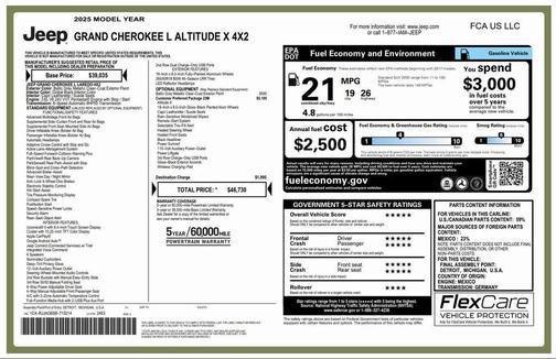 2025 Jeep Grand Cherokee L Altitude