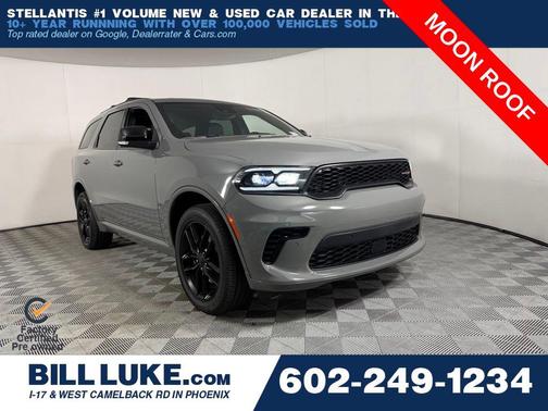 Destroyer Gray Clearcoat 2025 Dodge Durango GT Plus