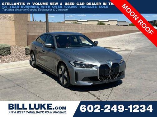 Skyscraper Grey Metallic 2023 BMW i4 Gran Coupe eDrive35