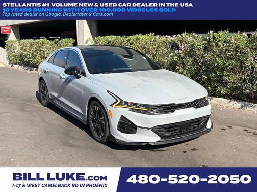 Wolf Gray 2023 Kia K5 GT-Line