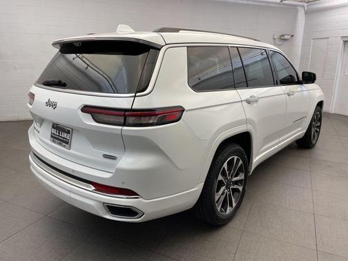 Bright White Clearcoat 2021 Jeep Grand Cherokee L Overland