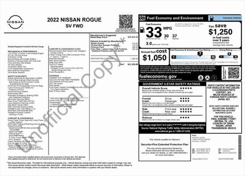 2022 Nissan Rogue SV