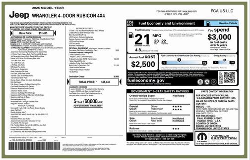 2025 Jeep Wrangler Rubicon