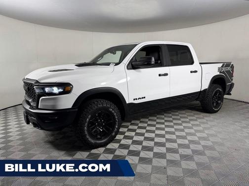 Bright White Clearcoat 2025 RAM 1500 Rebel