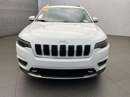 Bright White Clearcoat 2021 Jeep Cherokee Limited