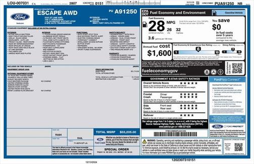 2023 Ford Escape ST-Line