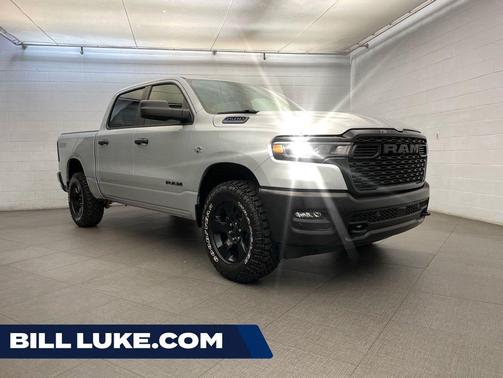 Silver Zynith 2026 RAM 1500 Warlock Crew Cab 4x4 5'7' Box