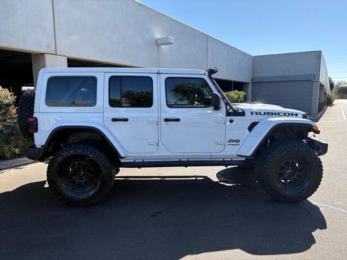 Bright White Clearcoat 2021 Jeep Wrangler Unlimited Rubicon