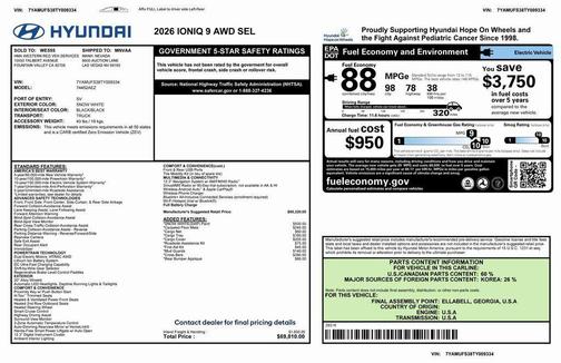 2026 Hyundai IONIQ 9 SEL