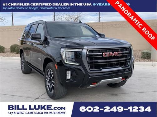Onyx Black 2023 GMC Yukon 4WD AT4