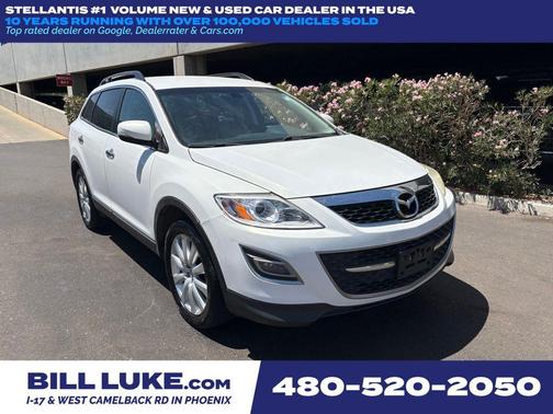 Crystal White Pearl Mica 2010 Mazda CX-9 Grand Touring
