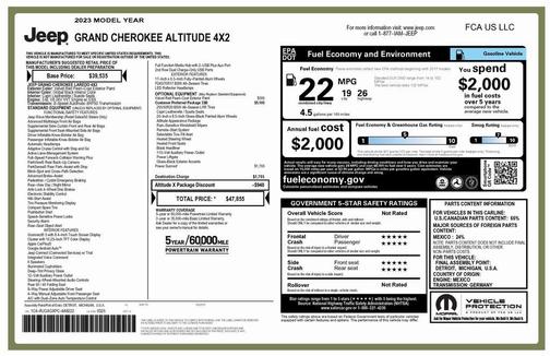 2023 Jeep Grand Cherokee Altitude