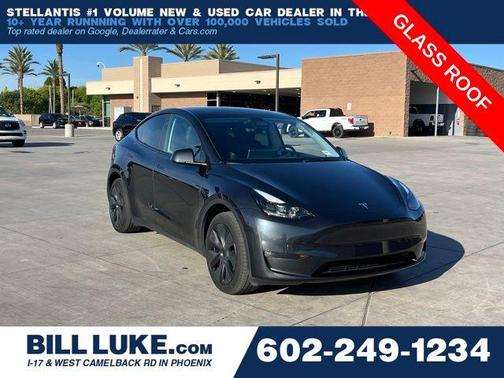 Stealth Grey 2024 Tesla Model Y Long Range Dual Motor All-Wheel Drive