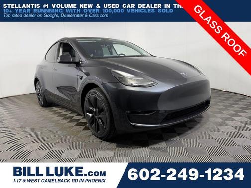 Stealth Grey 2024 Tesla Model Y Long Range Dual Motor All-Wheel Drive