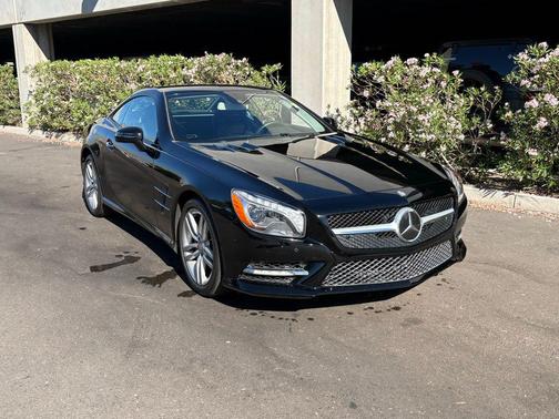 Black 2013 Mercedes-Benz SL-Class SL 550