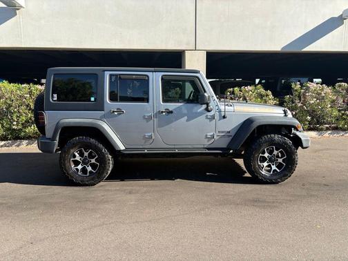 Billet Silver Metallic Clearcoat 2018 Jeep Wrangler JK Unlimited Sport