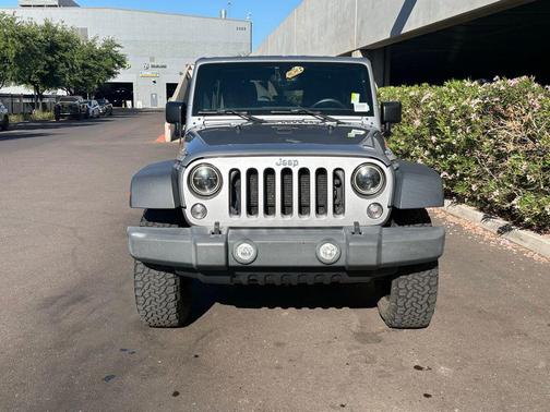 Billet Silver Metallic Clearcoat 2018 Jeep Wrangler JK Unlimited Sport