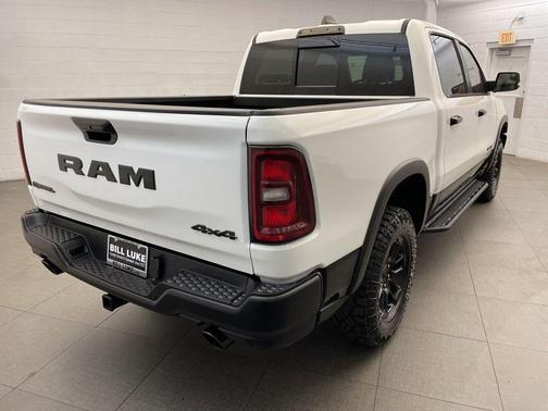 Bright White Clearcoat 2025 RAM 1500 Rebel
