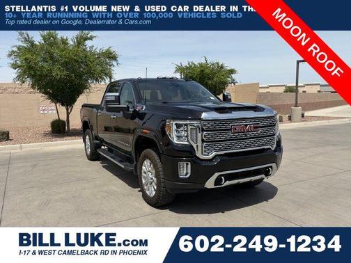 Onyx Black 2023 GMC Sierra 3500 Denali