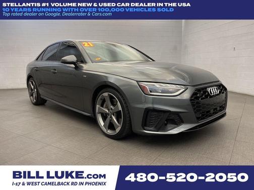 Daytona Gray Pearl 2021 Audi A4 45 S line Premium Plus