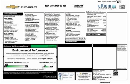 2024 Chevrolet Silverado EV First-Edition RST 4WD