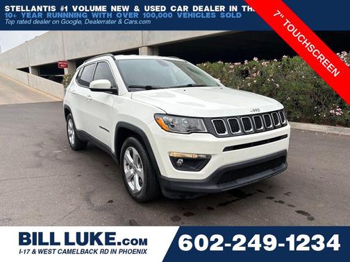 White Clearcoat 2019 Jeep Compass Latitude