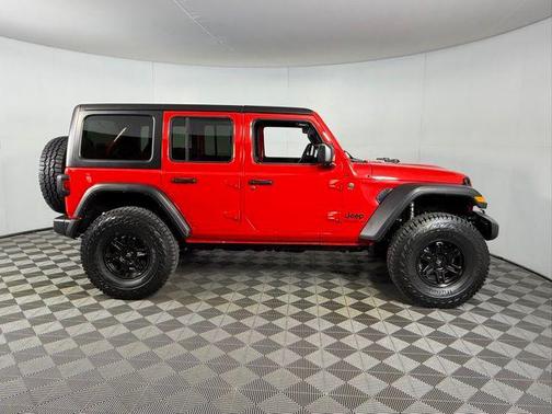 Firecracker Red Clearcoat 2024 Jeep Wrangler Willys