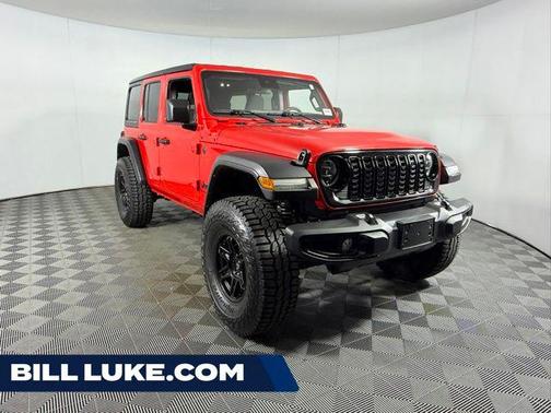 Firecracker Red Clearcoat 2024 Jeep Wrangler Willys
