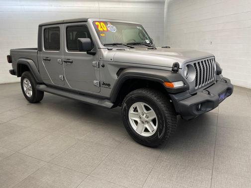 Billet Silver Metallic Clearcoat 2020 Jeep Gladiator Sport S