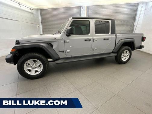 Billet Silver Metallic Clearcoat 2020 Jeep Gladiator Sport S