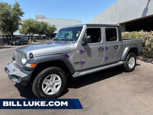 Billet Silver Metallic Clearcoat 2020 Jeep Gladiator Sport S