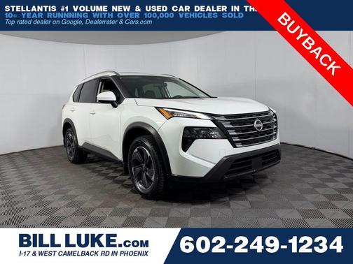 Everest White Pearl 2024 Nissan Rogue SV
