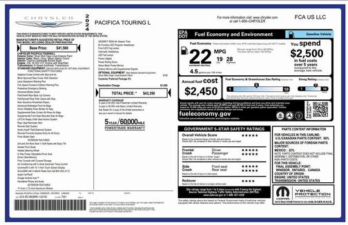 2024 Chrysler Pacifica Touring L