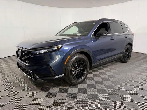 Canyon River Blue Metallic 2025 Honda CR-V Hybrid Sport FWD