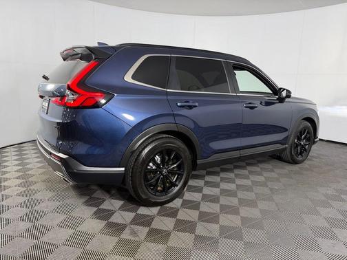 Canyon River Blue Metallic 2025 Honda CR-V Hybrid Sport FWD