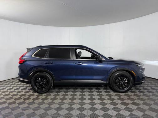Canyon River Blue Metallic 2025 Honda CR-V Hybrid Sport FWD