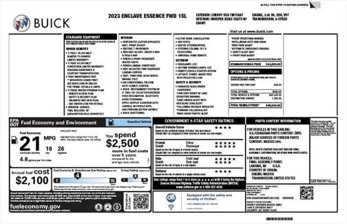 2023 Buick Enclave Essence FWD